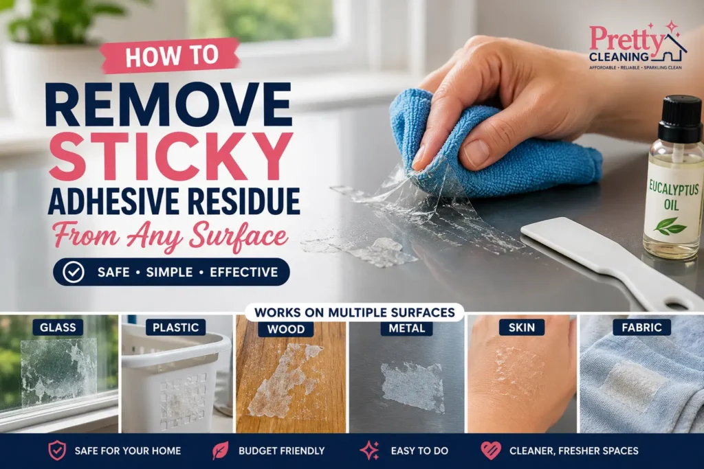 How to Remove Sticky Adhesive Residue image