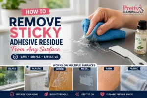 How to Remove Sticky Adhesive Residue From Any Surface
